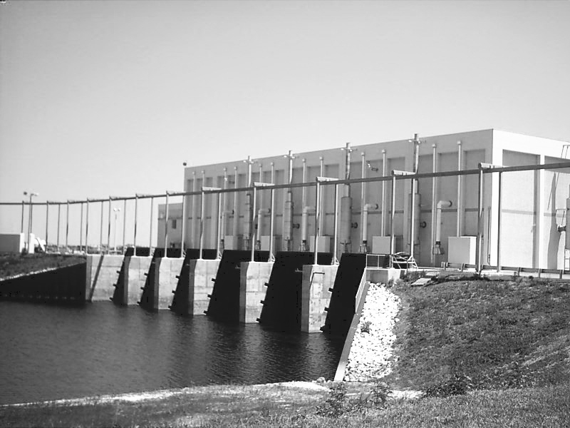 Pump Station Gates Construction